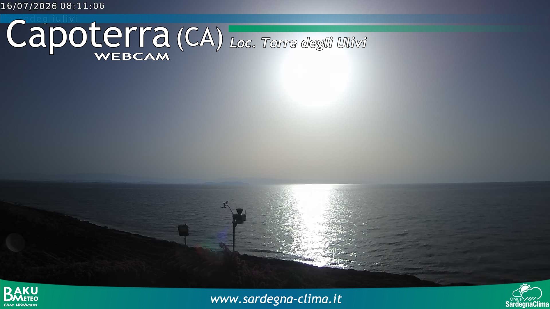 time-lapse frame, Capoeterra Torre degli Ulivi webcam