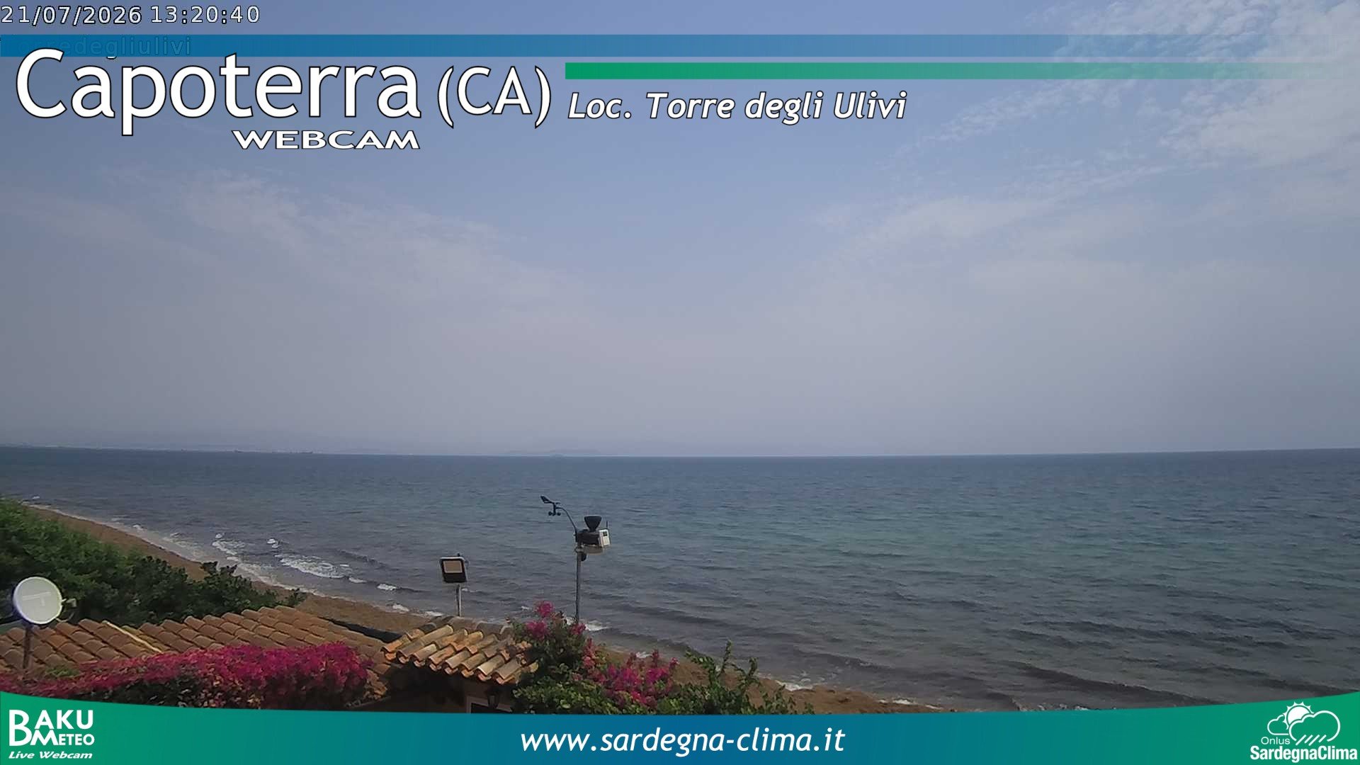time-lapse frame, Capoeterra Torre degli Ulivi webcam
