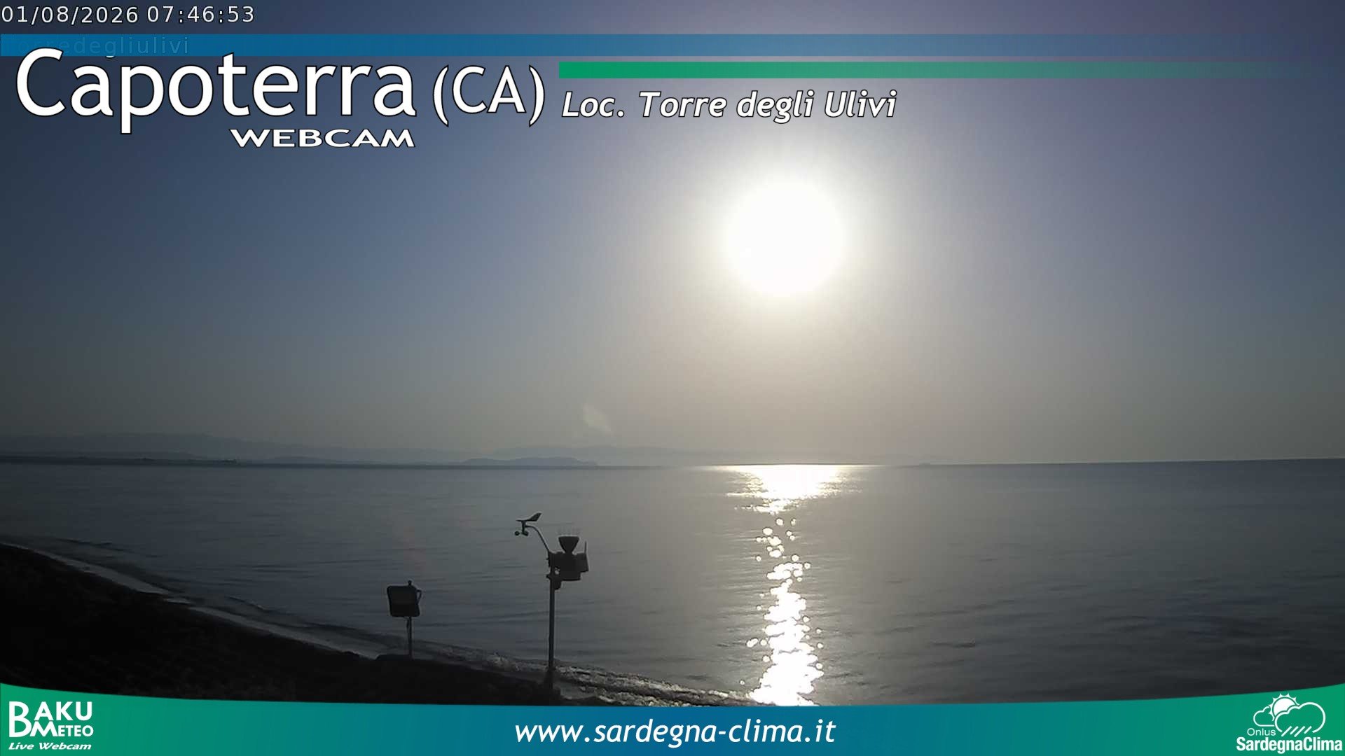 time-lapse frame, Capoeterra Torre degli Ulivi webcam