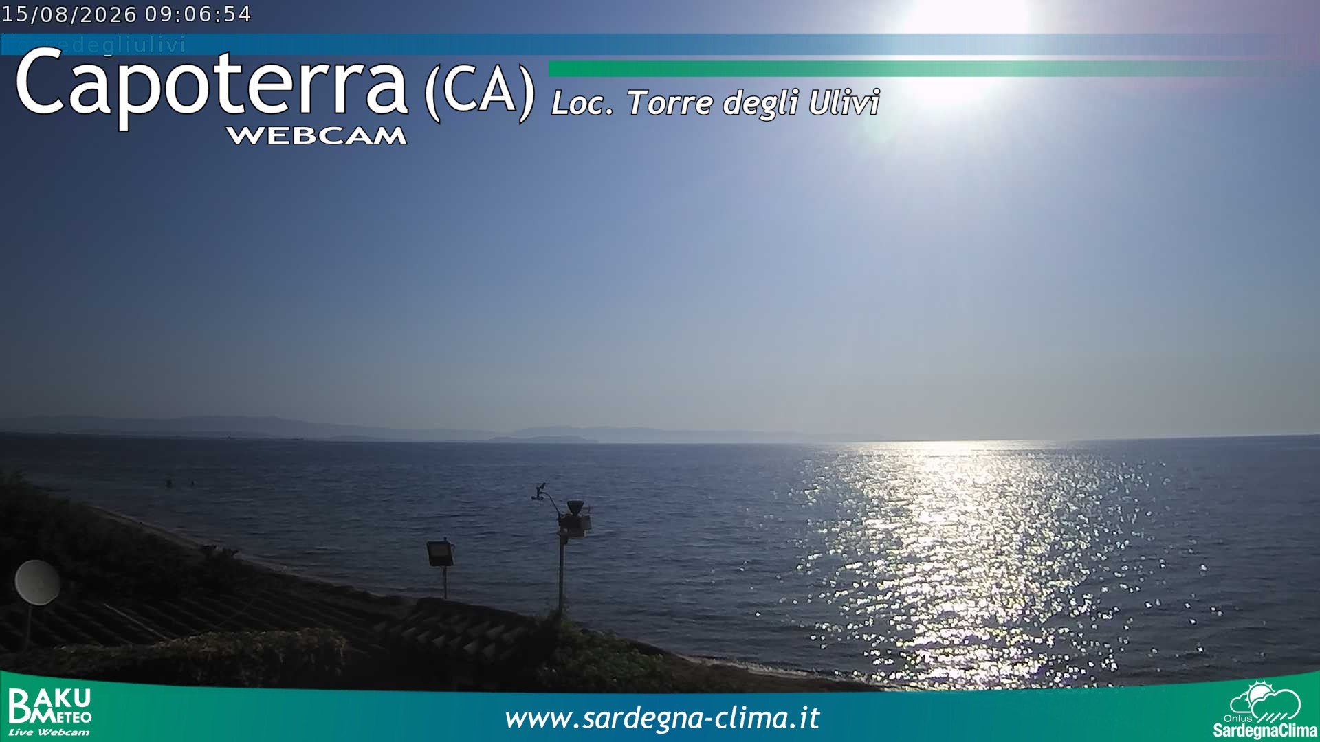 time-lapse frame, Capoeterra Torre degli Ulivi webcam