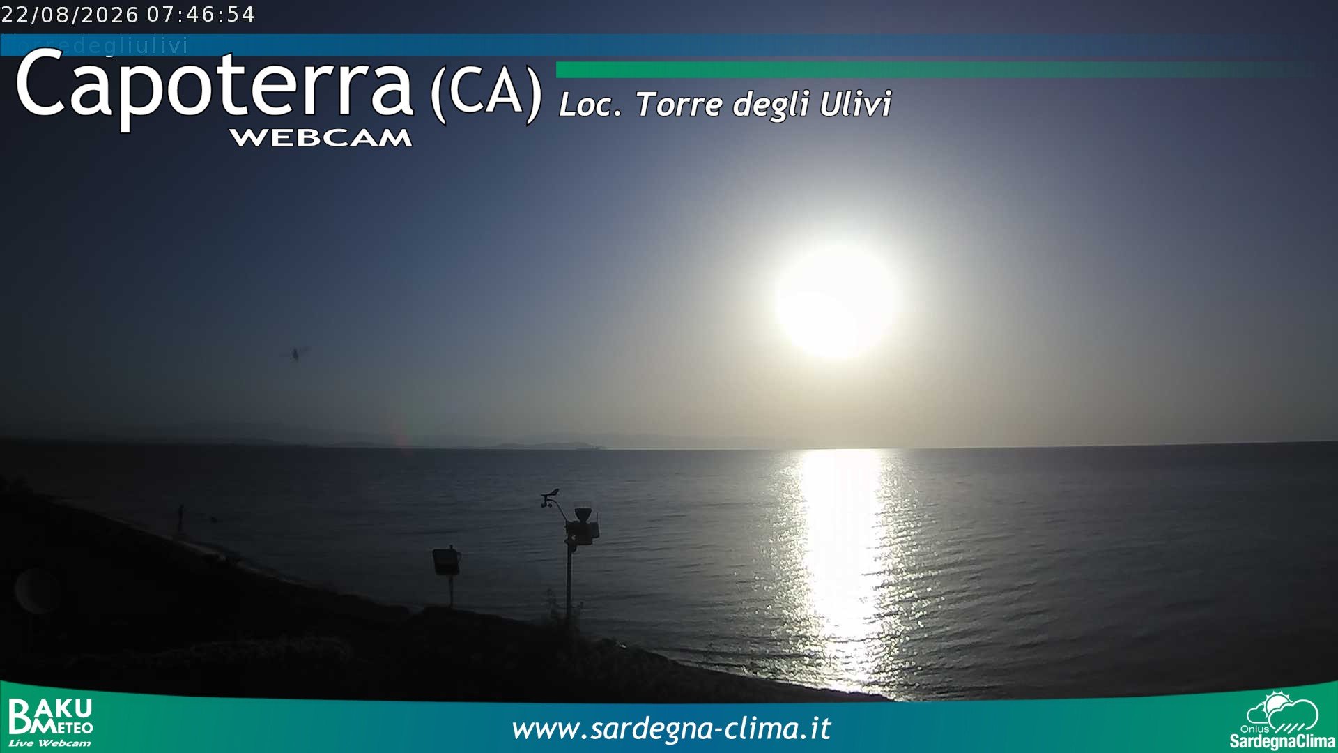 time-lapse frame, Capoeterra Torre degli Ulivi webcam