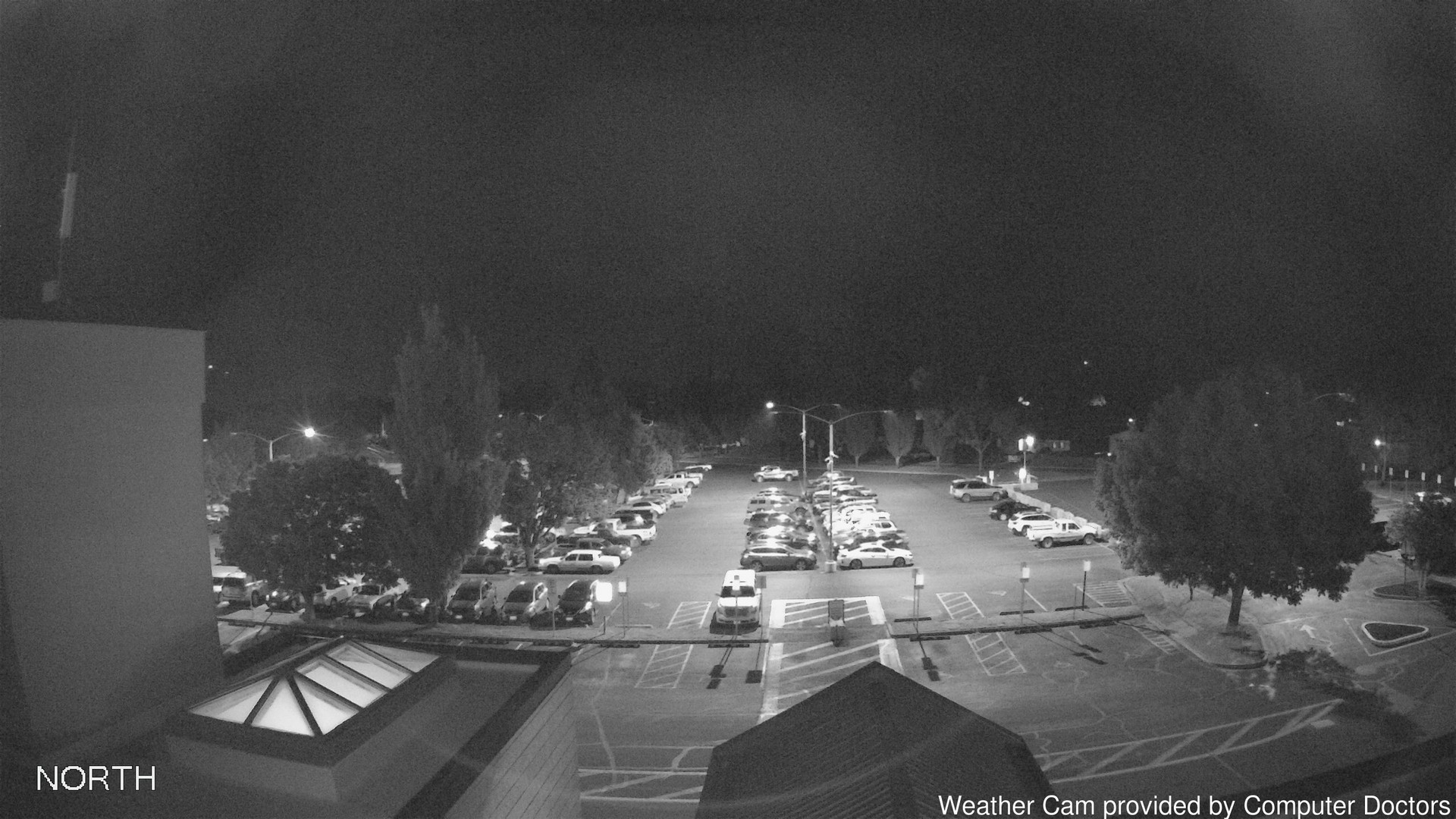 time-lapse frame, North webcam