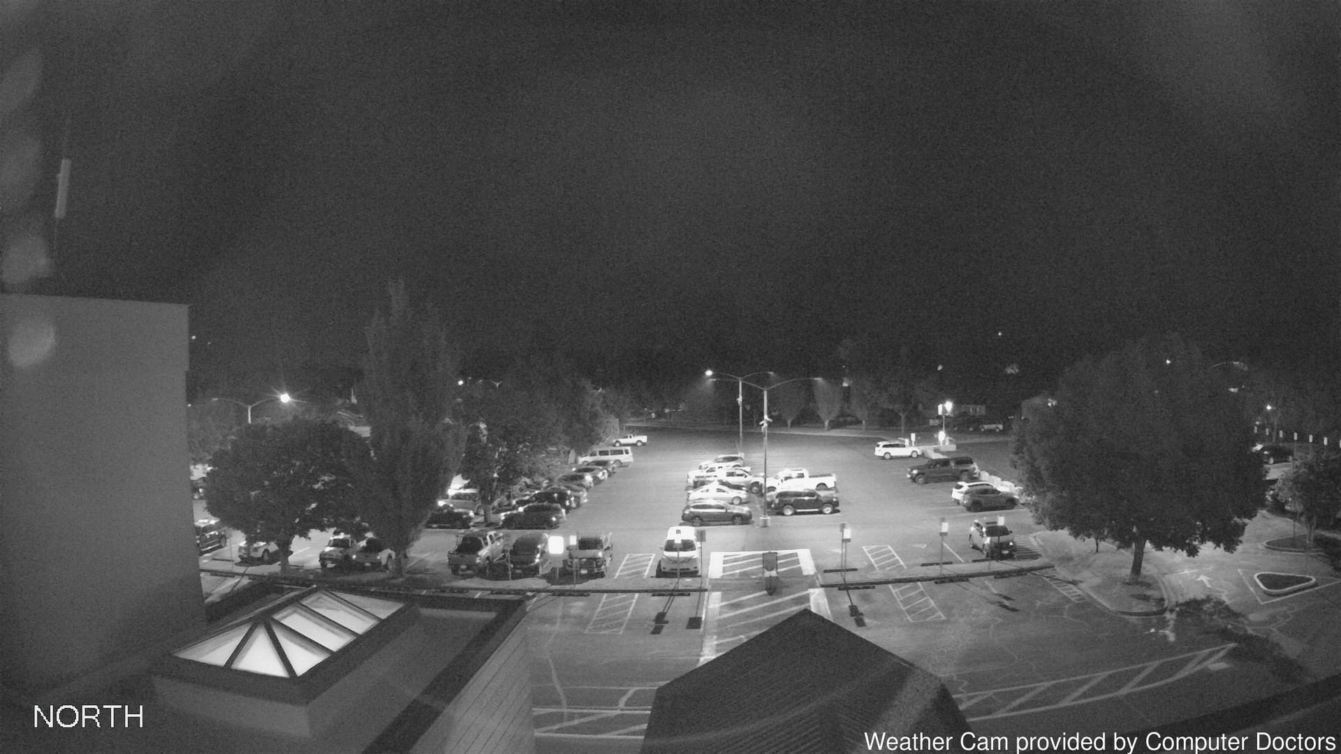 time-lapse frame, North webcam