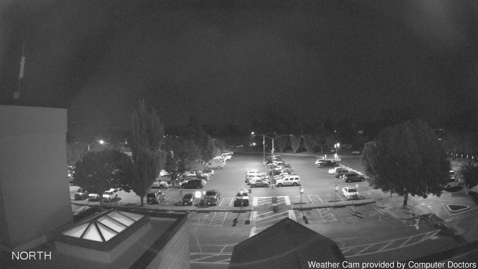 time-lapse frame, North webcam