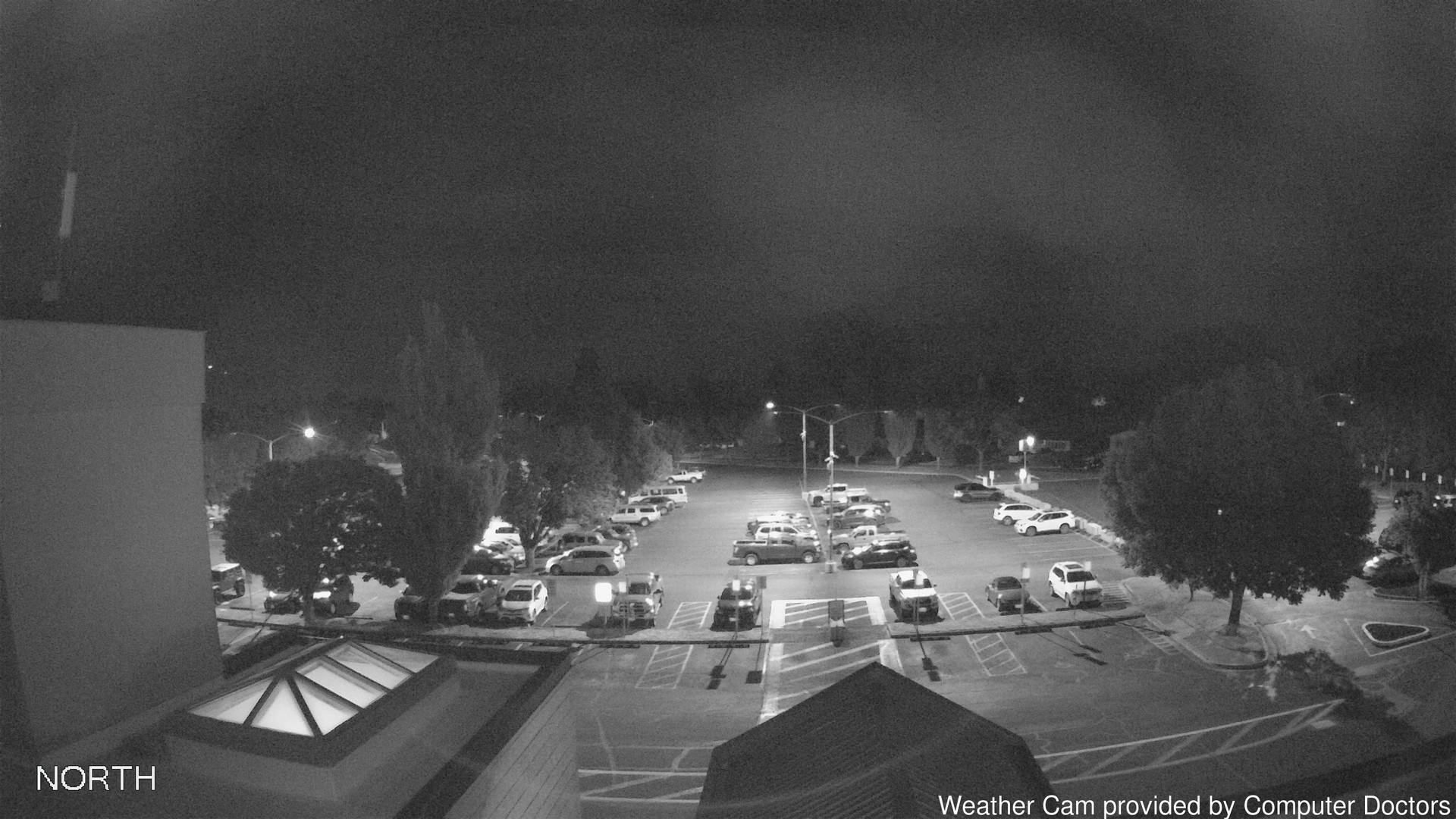 time-lapse frame, North webcam