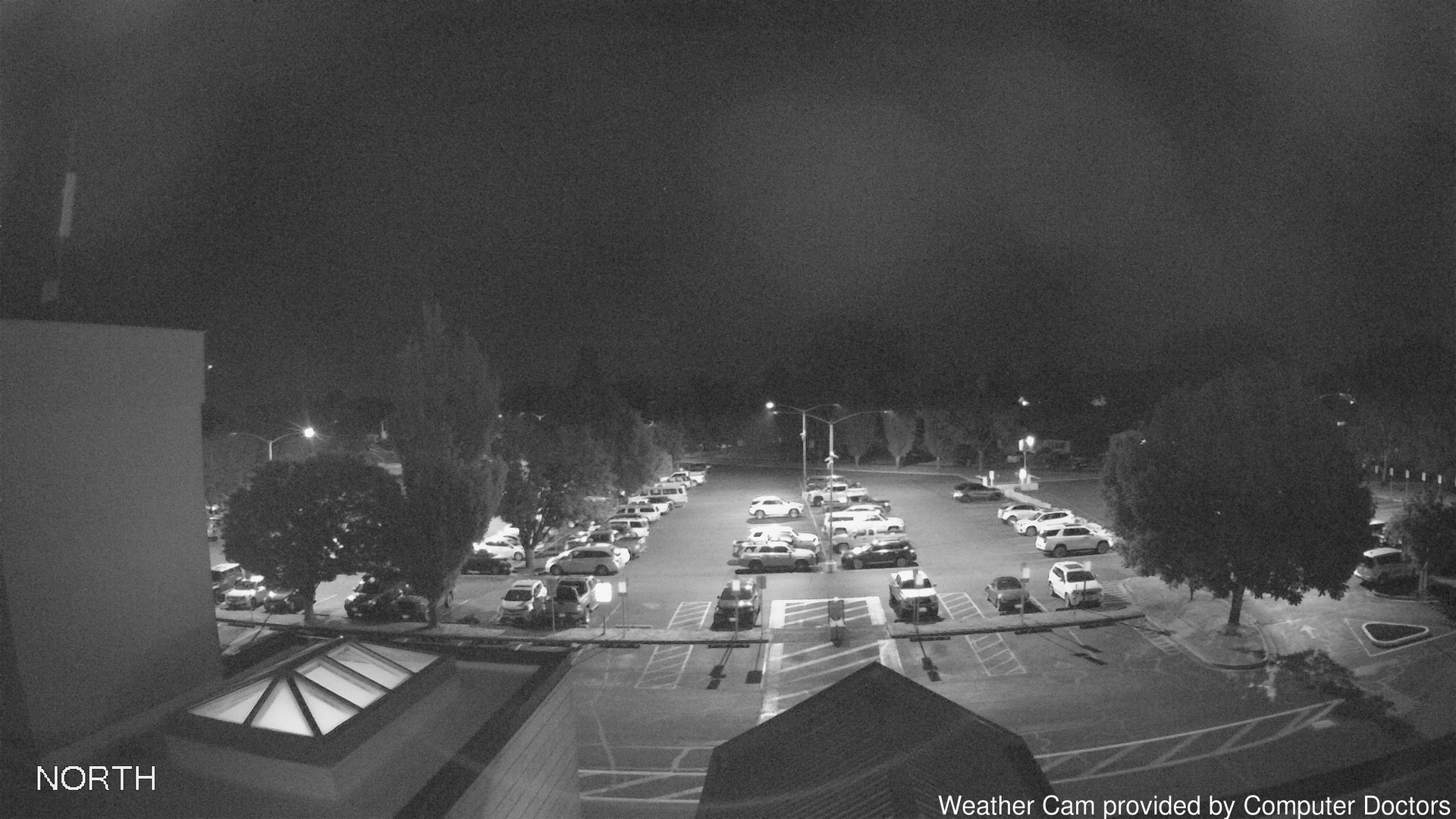 time-lapse frame, North webcam