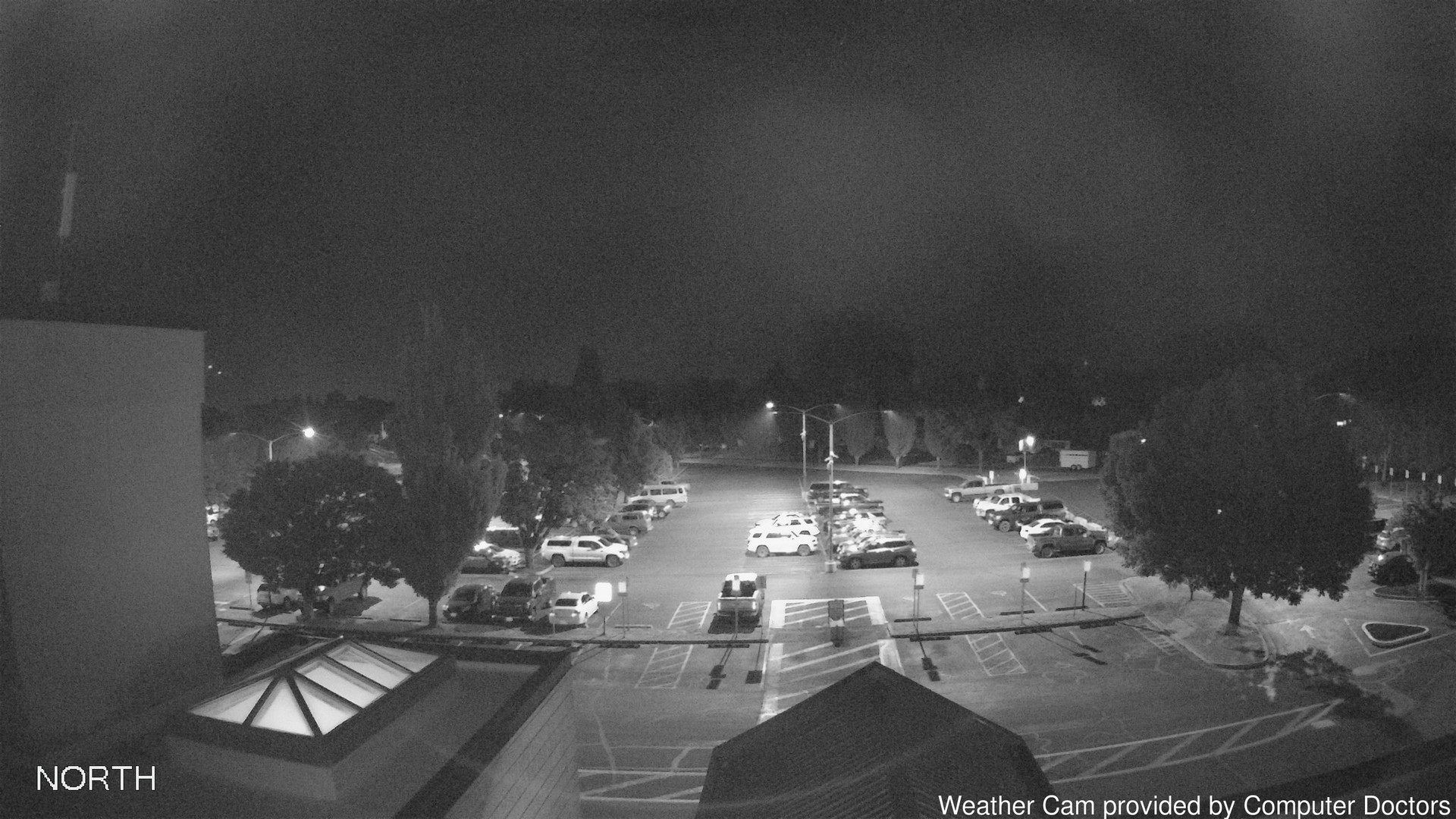 time-lapse frame, North webcam