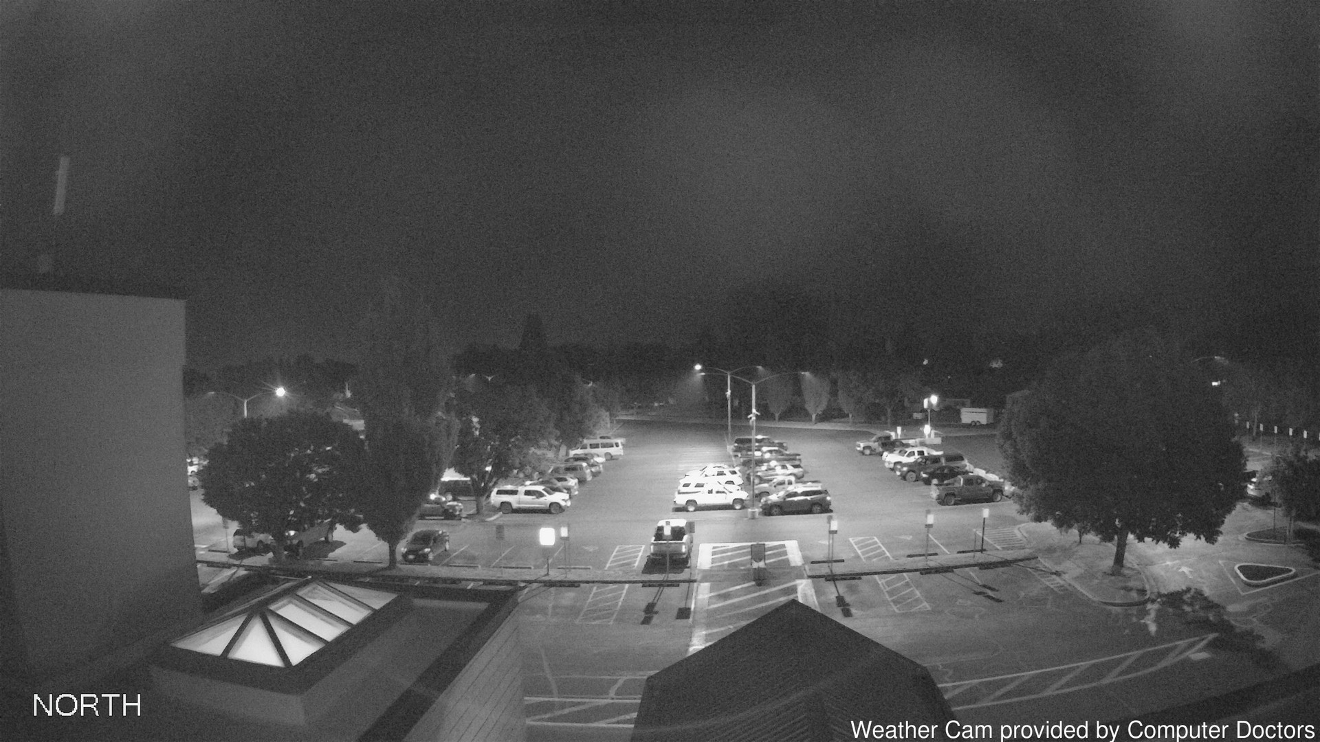 time-lapse frame, North webcam
