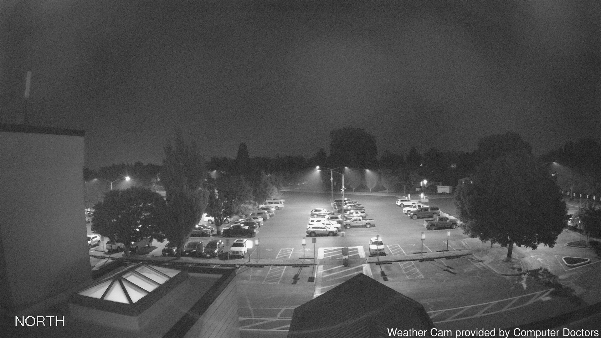 time-lapse frame, North webcam