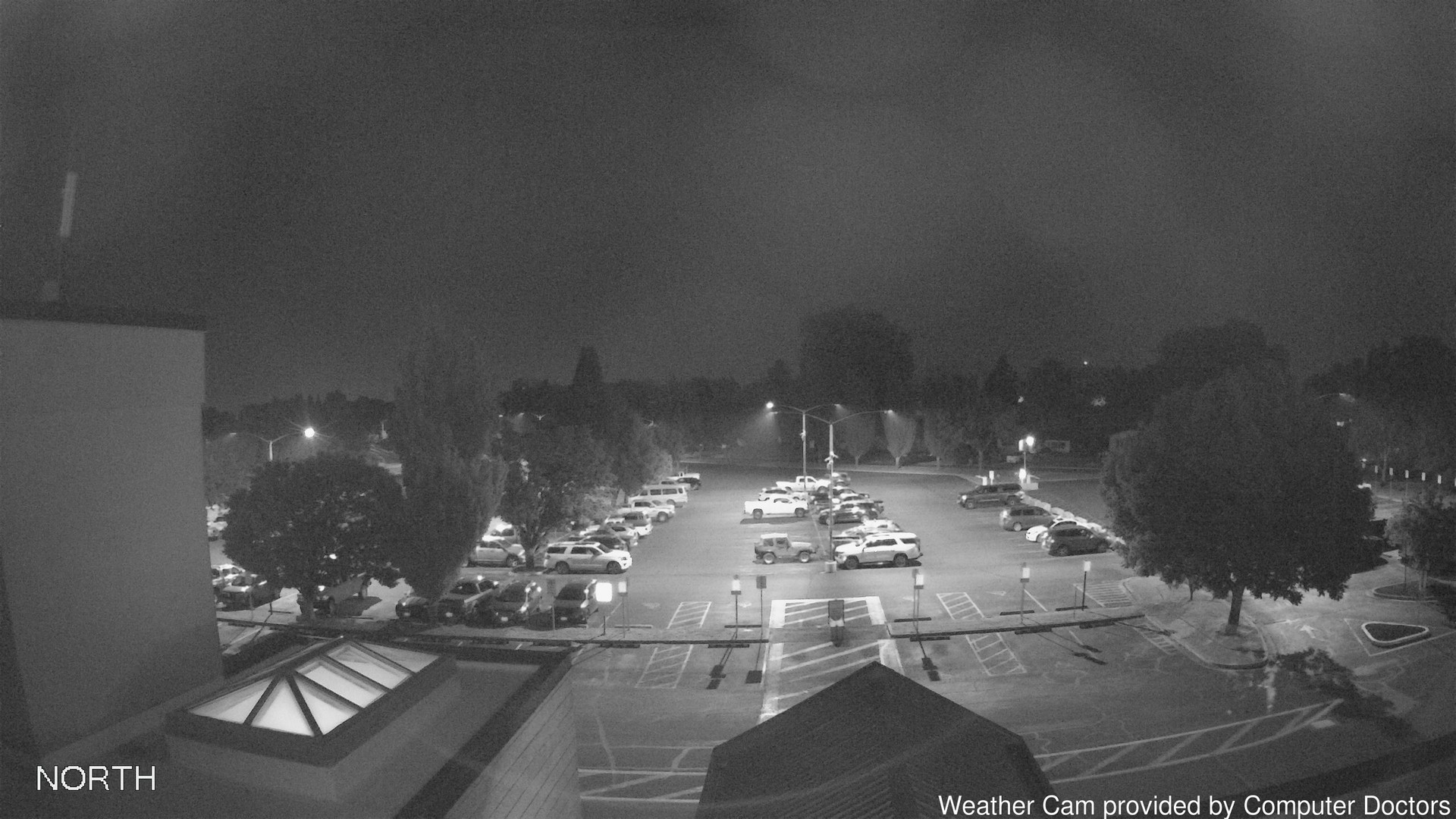 time-lapse frame, North webcam