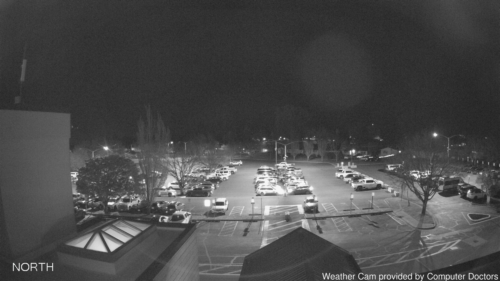 time-lapse frame, North webcam