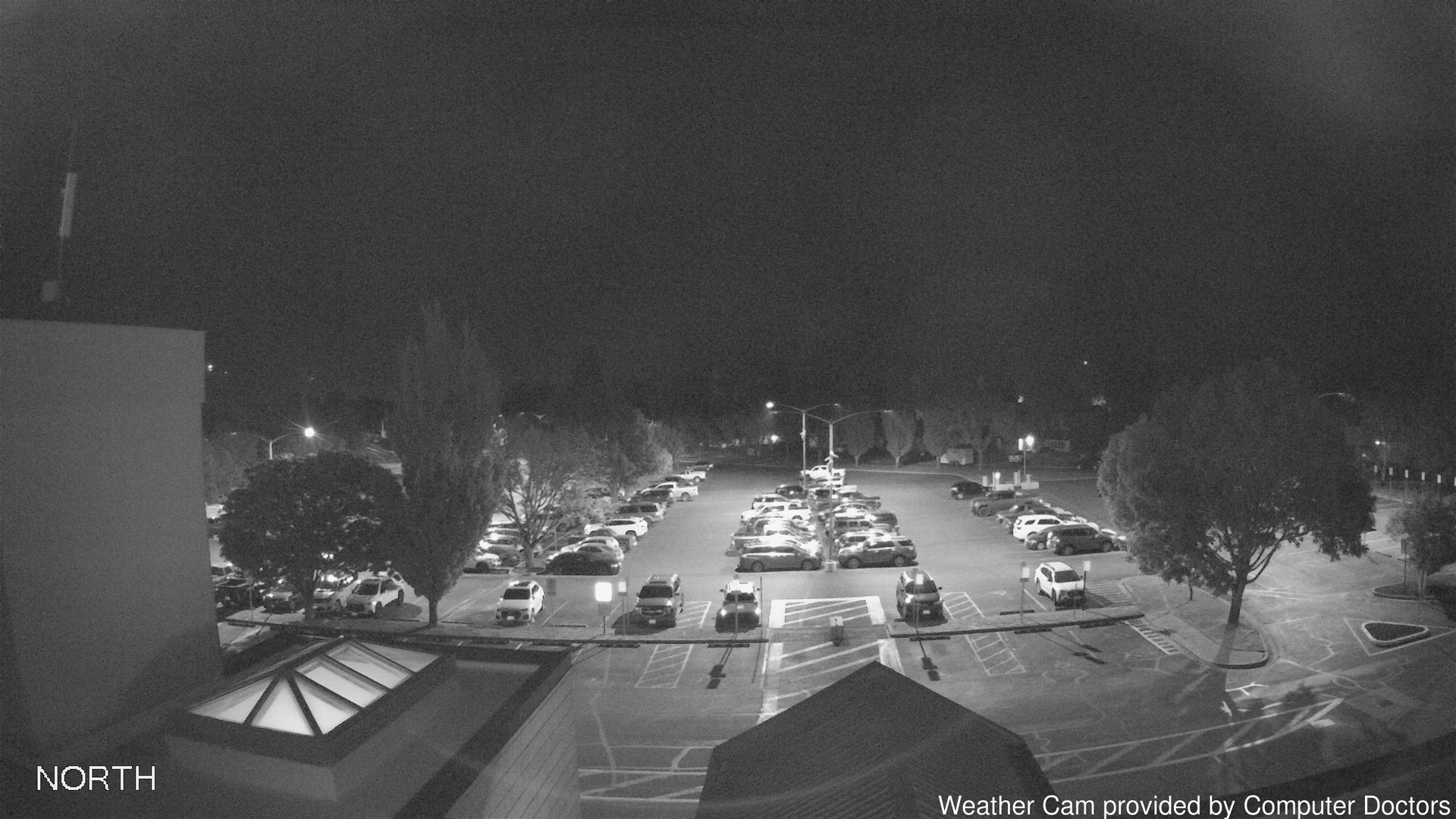 time-lapse frame, North webcam