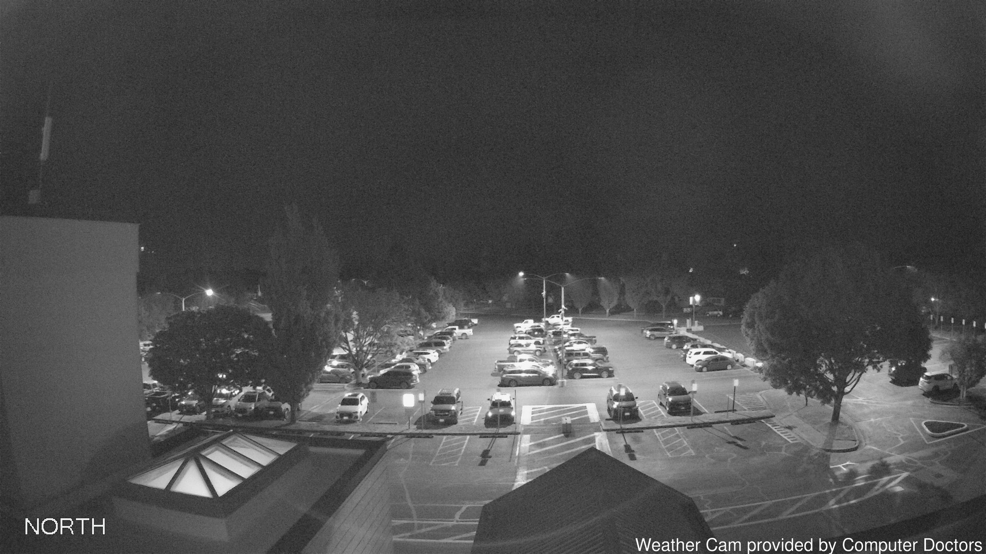 time-lapse frame, North webcam