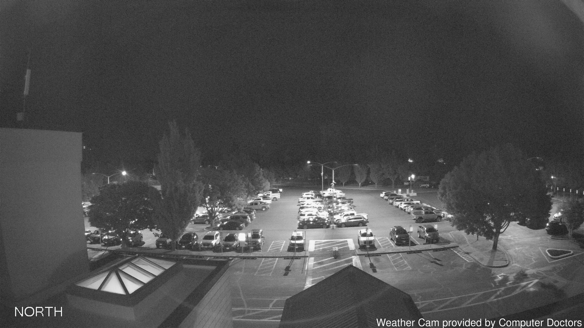 time-lapse frame, North webcam