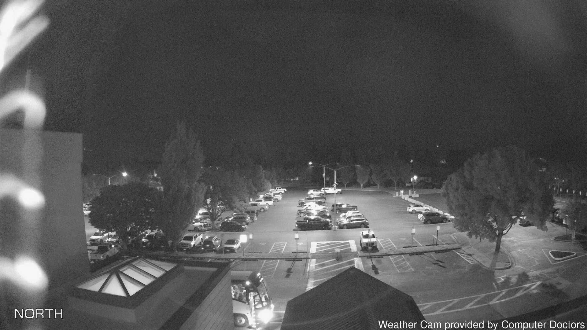 time-lapse frame, North webcam