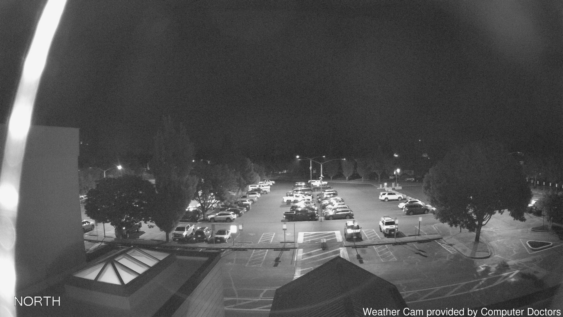 time-lapse frame, North webcam