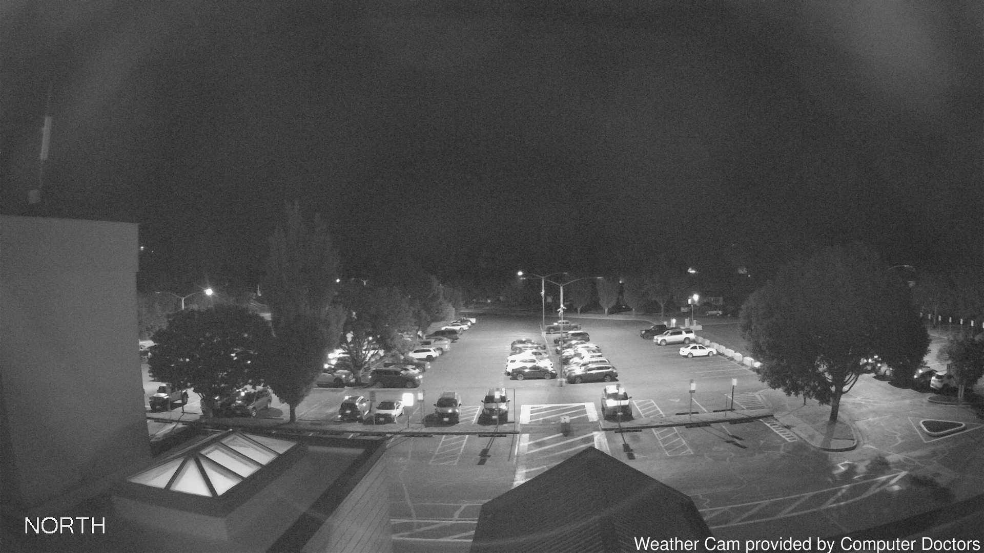 time-lapse frame, North webcam