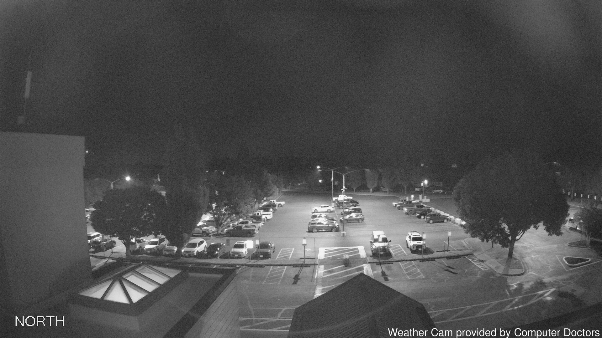 time-lapse frame, North webcam
