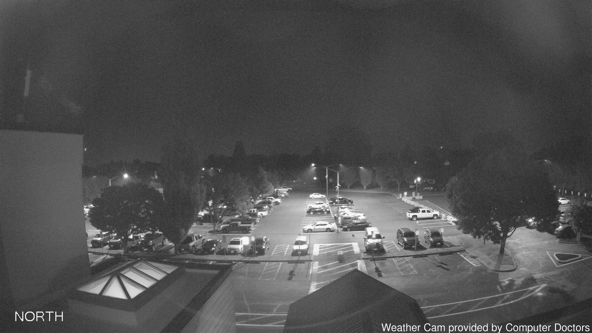 time-lapse frame, North webcam