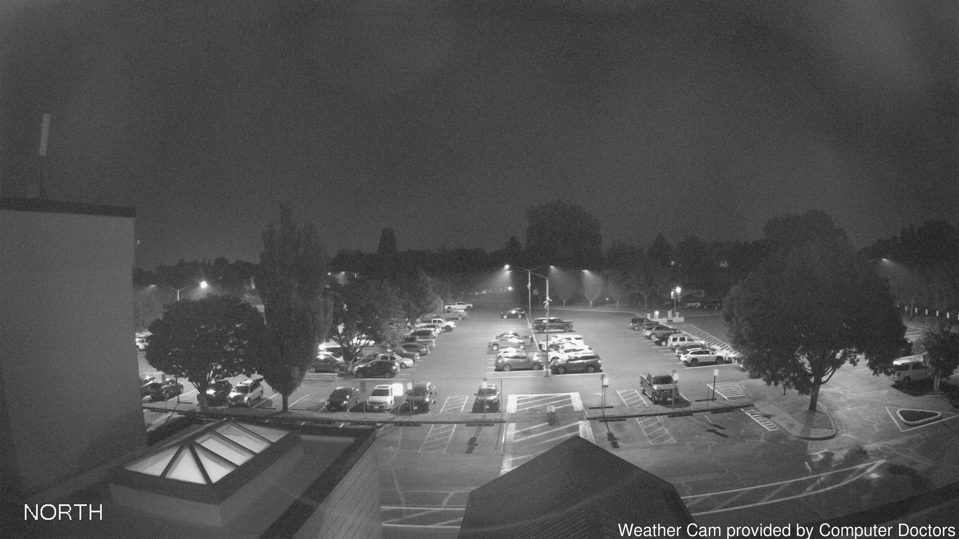 time-lapse frame, North webcam