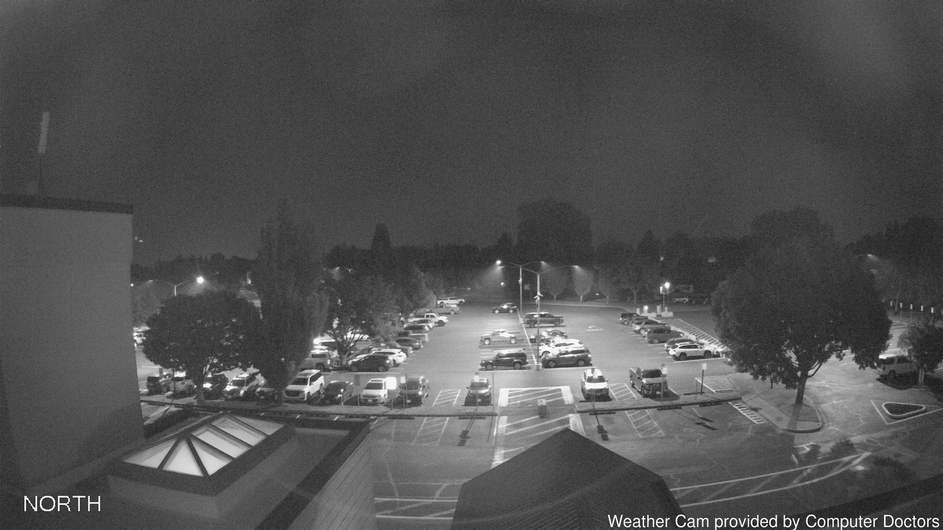 time-lapse frame, North webcam