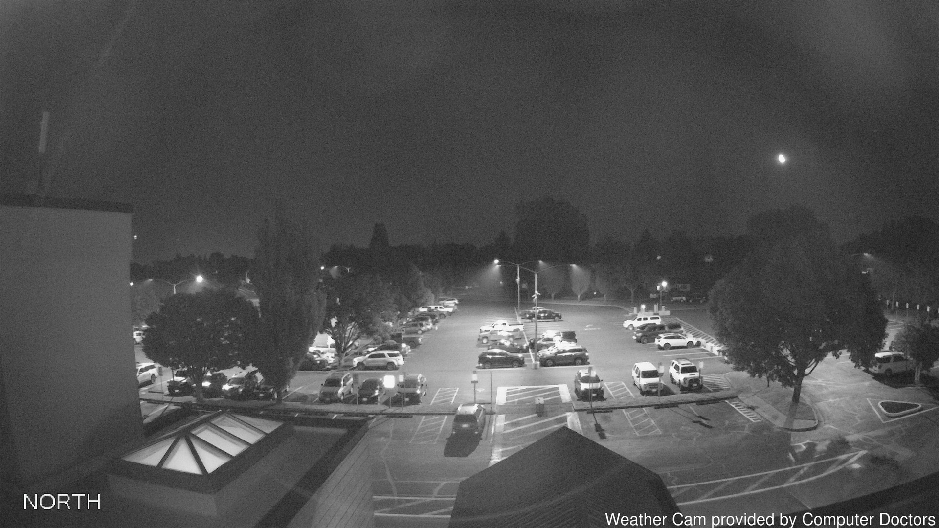 time-lapse frame, North webcam