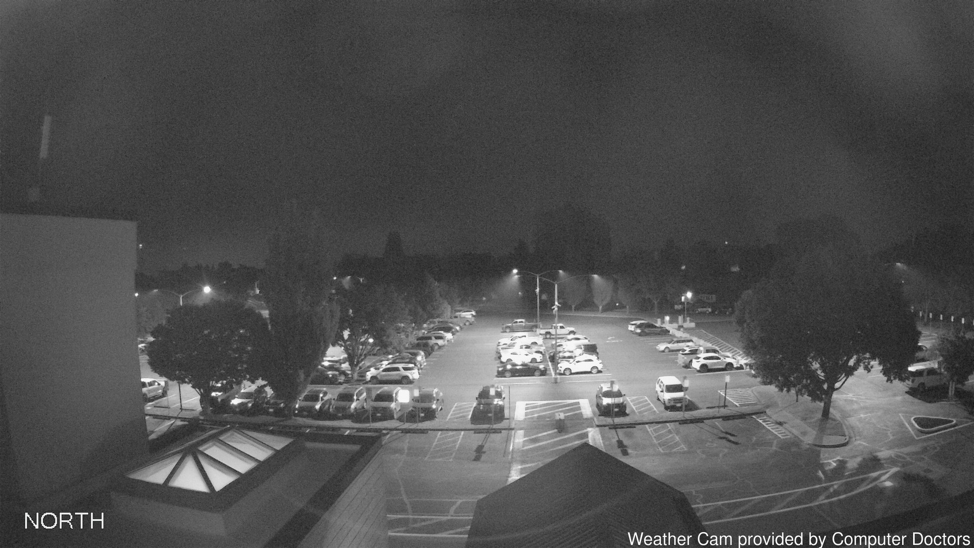 time-lapse frame, North webcam