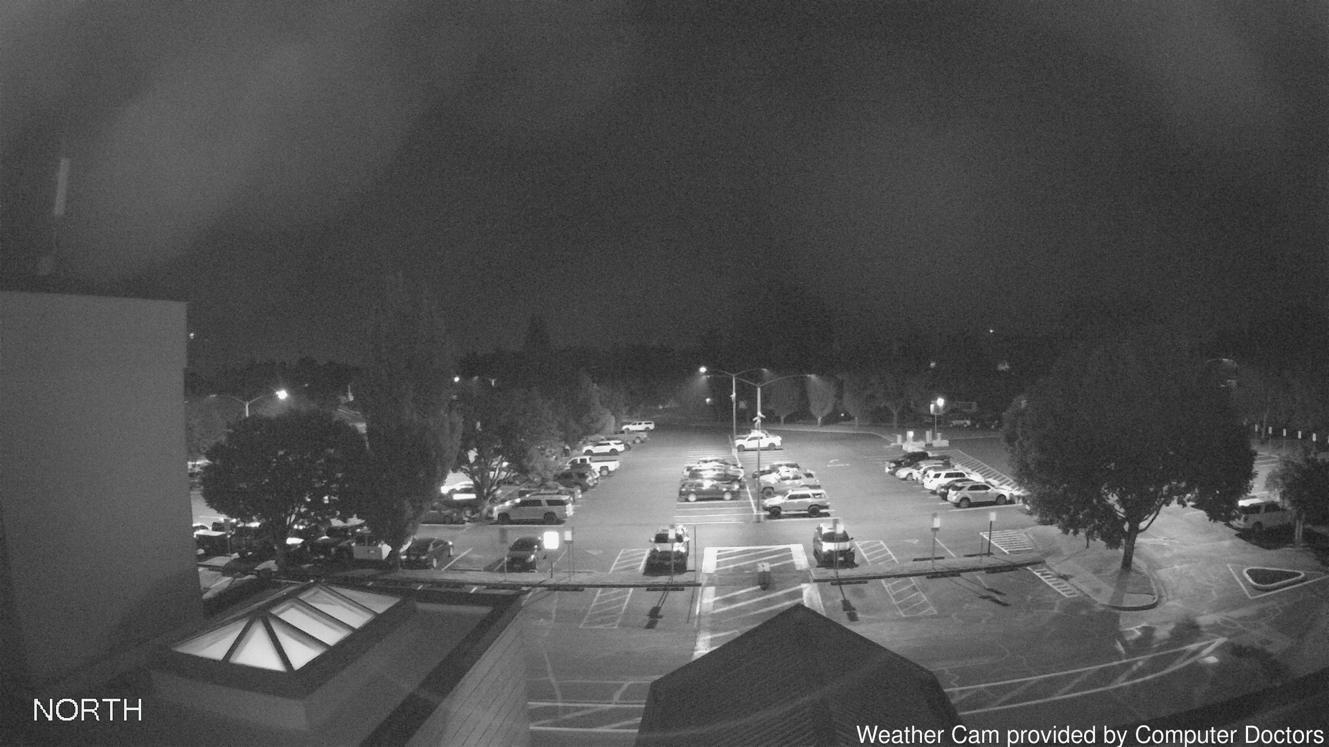 time-lapse frame, North webcam