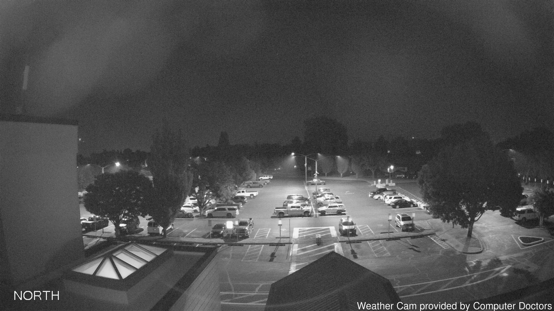 time-lapse frame, North webcam