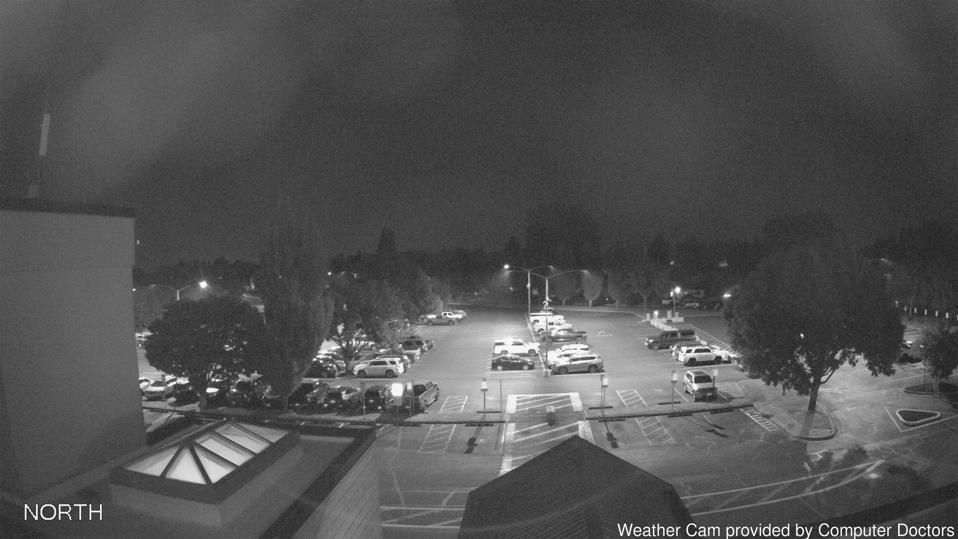 time-lapse frame, North webcam