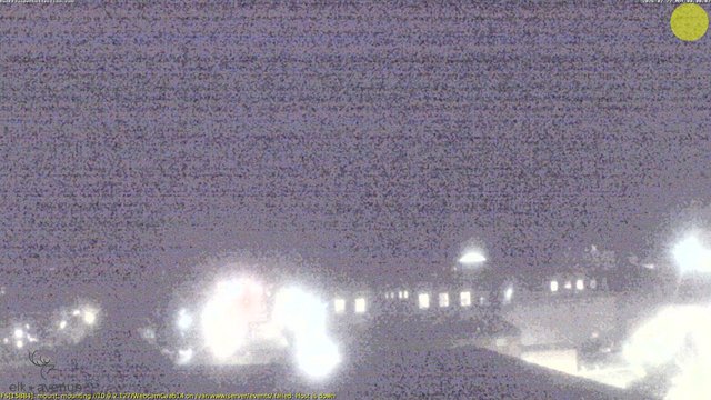 time-lapse frame, Elk + Avenue webcam