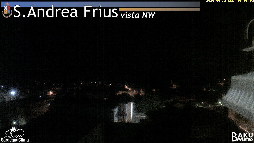 time-lapse frame, Sant'Andrea Frius webcam