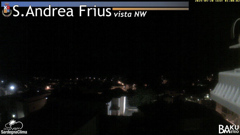 time-lapse frame, Sant'Andrea Frius webcam