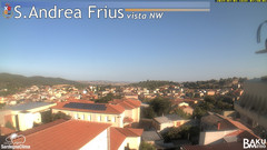 view from Sant'Andrea Frius on 2025-07-01