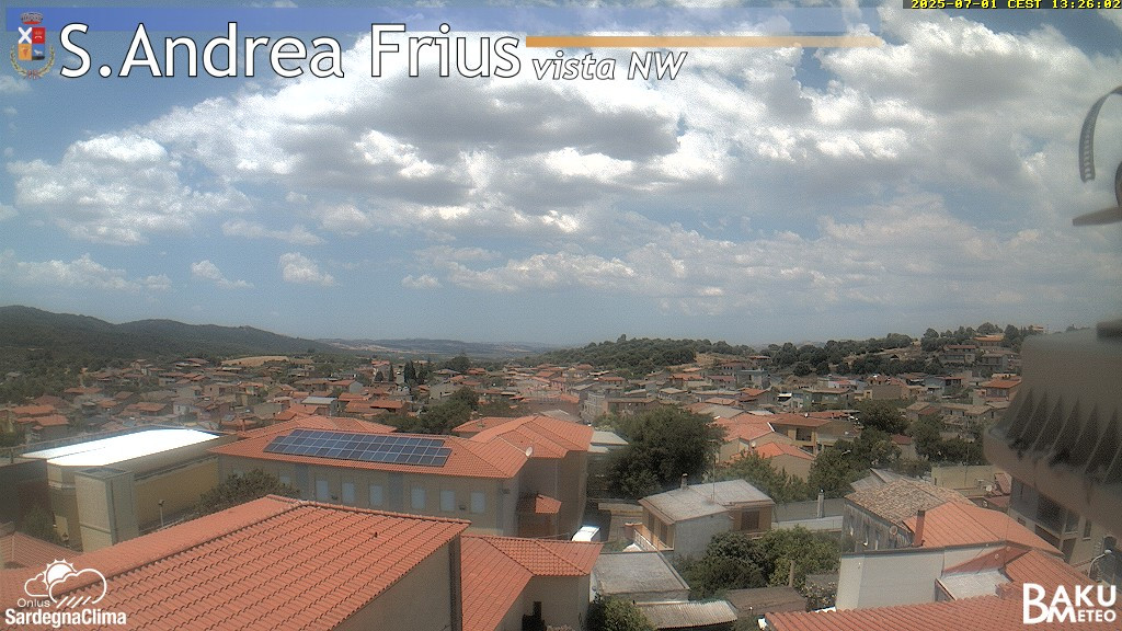 time-lapse frame, Sant'Andrea Frius webcam