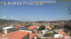 view from Sant'Andrea Frius on 2025-07-06