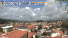 view from Sant'Andrea Frius on 2026-04-13