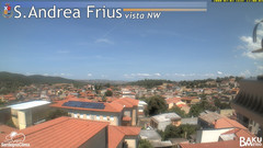 view from Sant'Andrea Frius on 2026-07-03