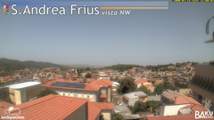 view from Sant'Andrea Frius on 2026-07-15