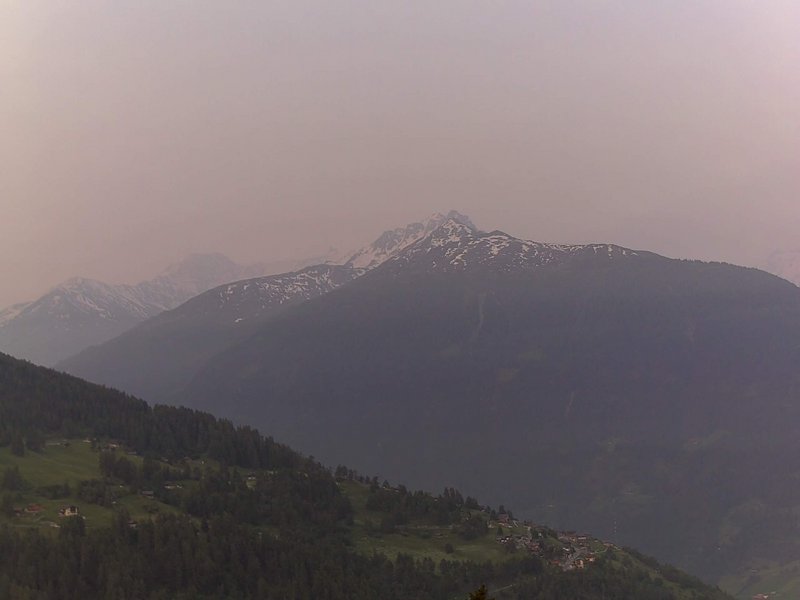 time-lapse frame, Mase - vue sud webcam