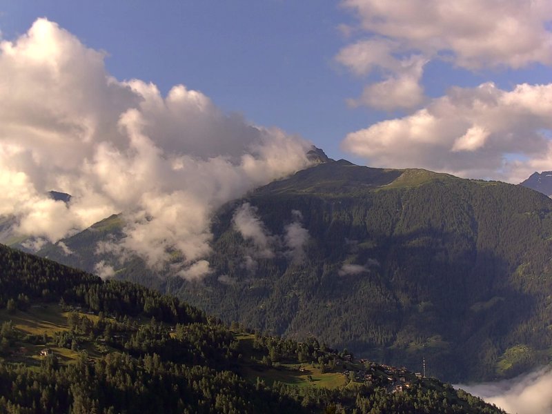 time-lapse frame, Mase - vue sud webcam