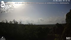 view from Abbasanta on 2026-08-25