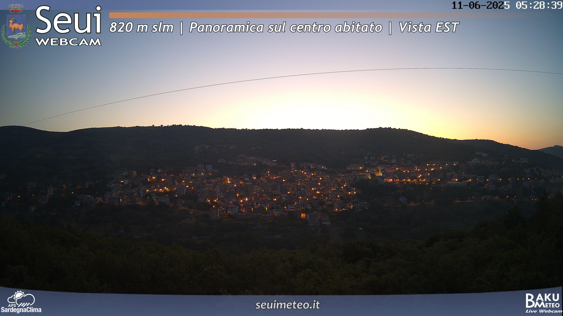 time-lapse frame, Seui Cuccaioni webcam