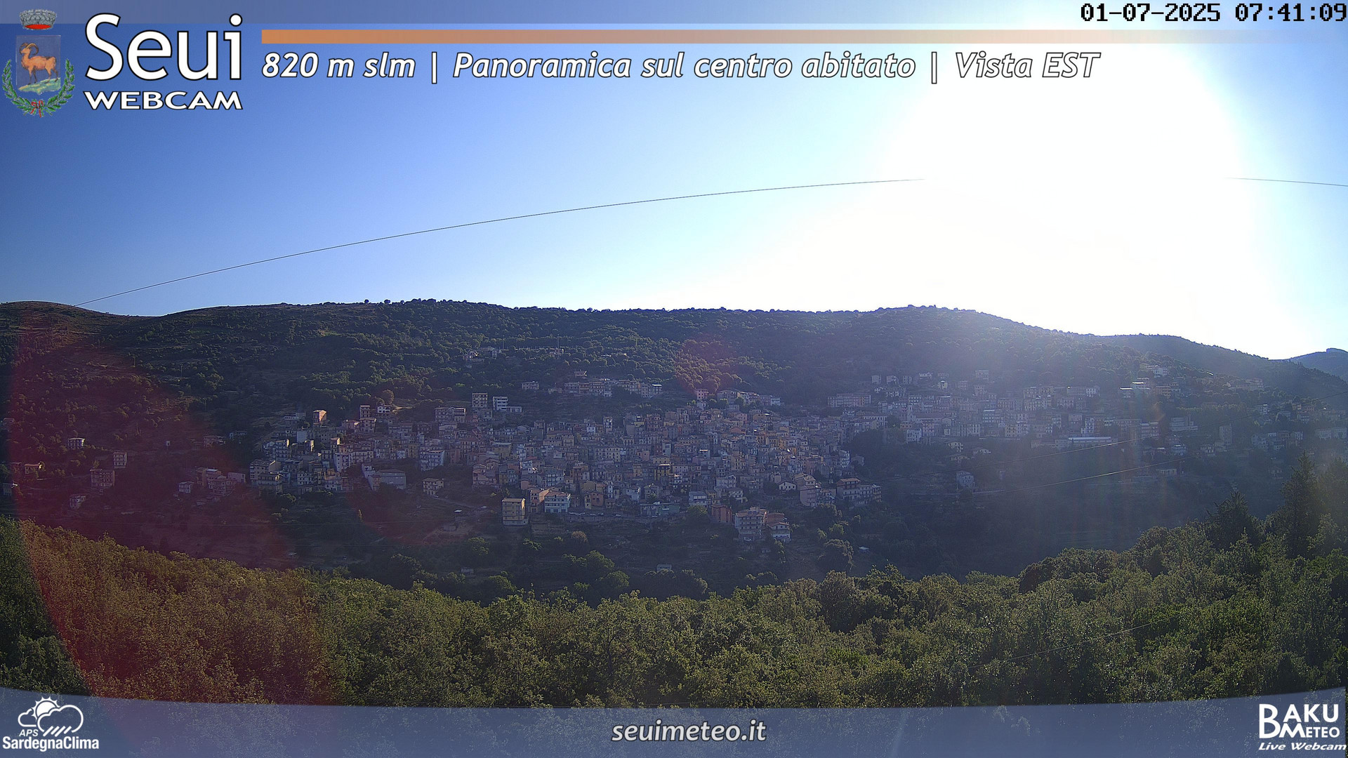 time-lapse frame, Seui Cuccaioni webcam