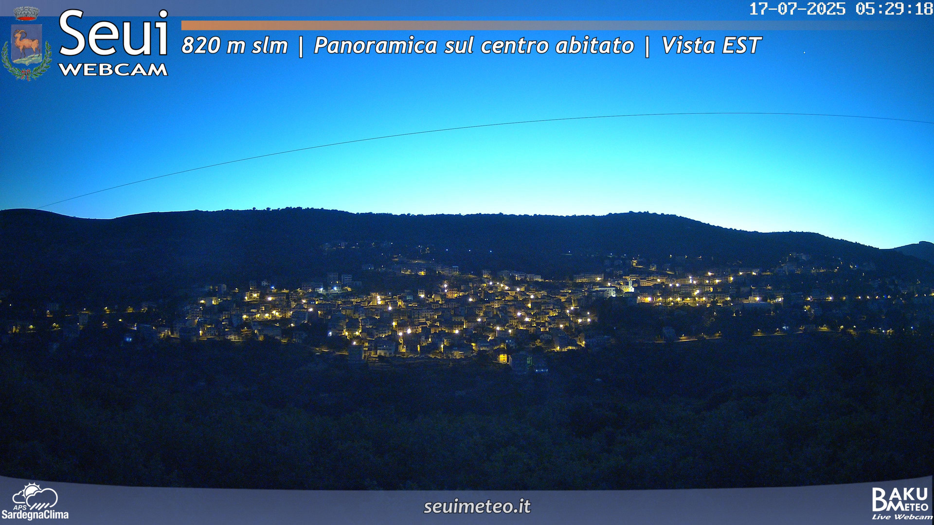 time-lapse frame, Seui Cuccaioni webcam