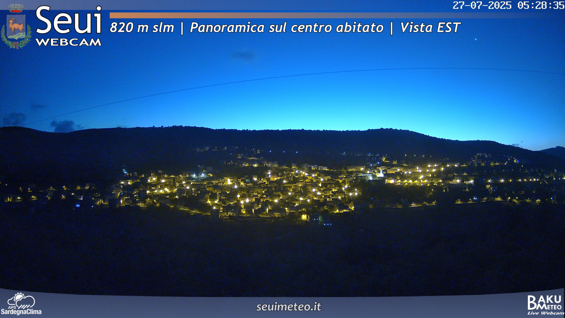 time-lapse frame, Seui Cuccaioni webcam