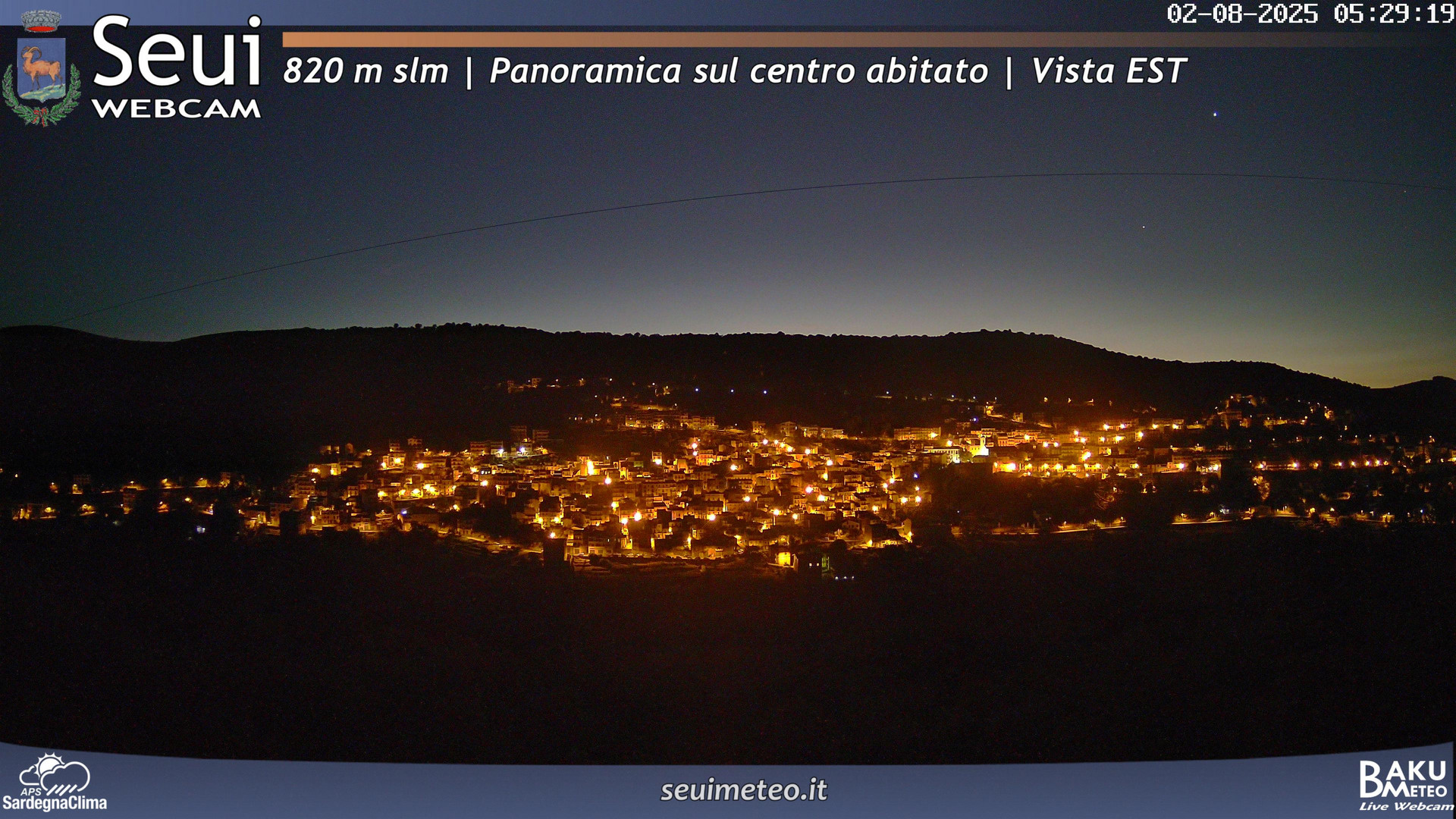 time-lapse frame, Seui Cuccaioni webcam