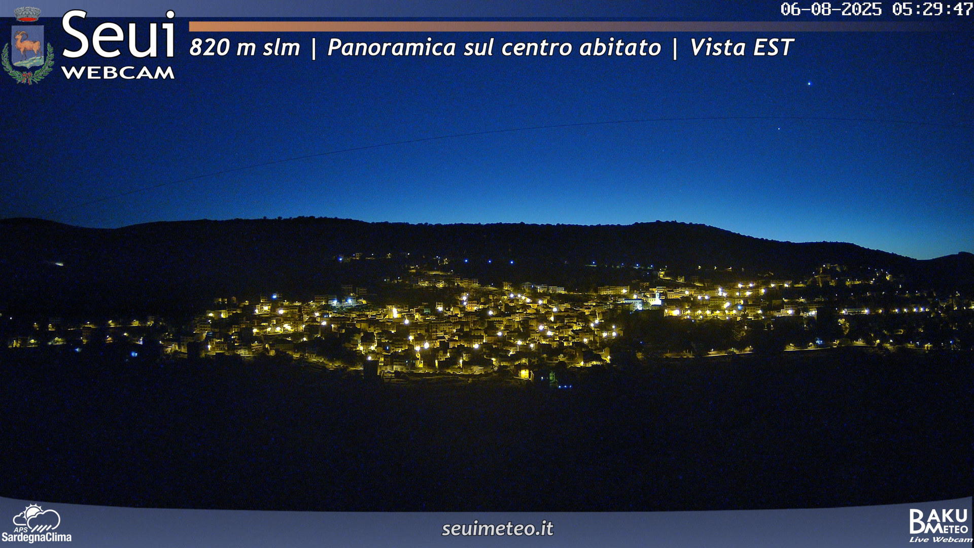 time-lapse frame, Seui Cuccaioni webcam