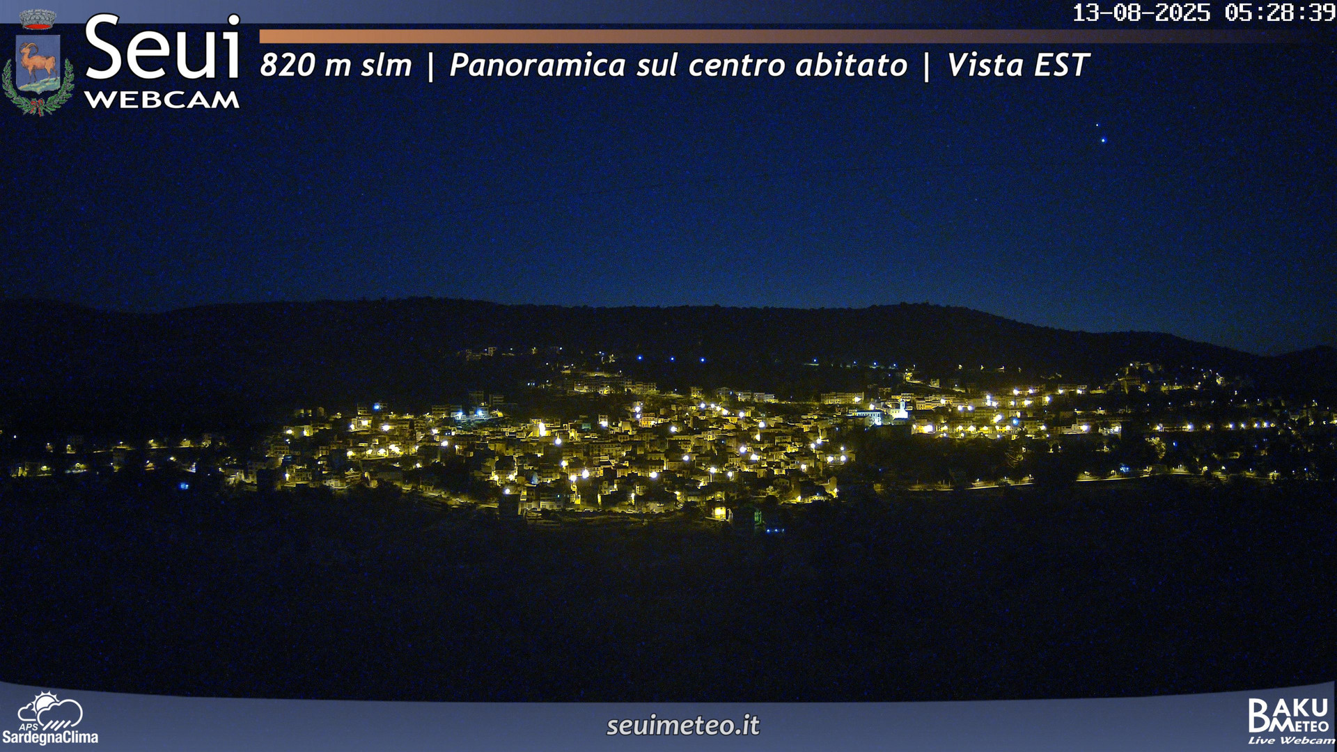 time-lapse frame, Seui Cuccaioni webcam
