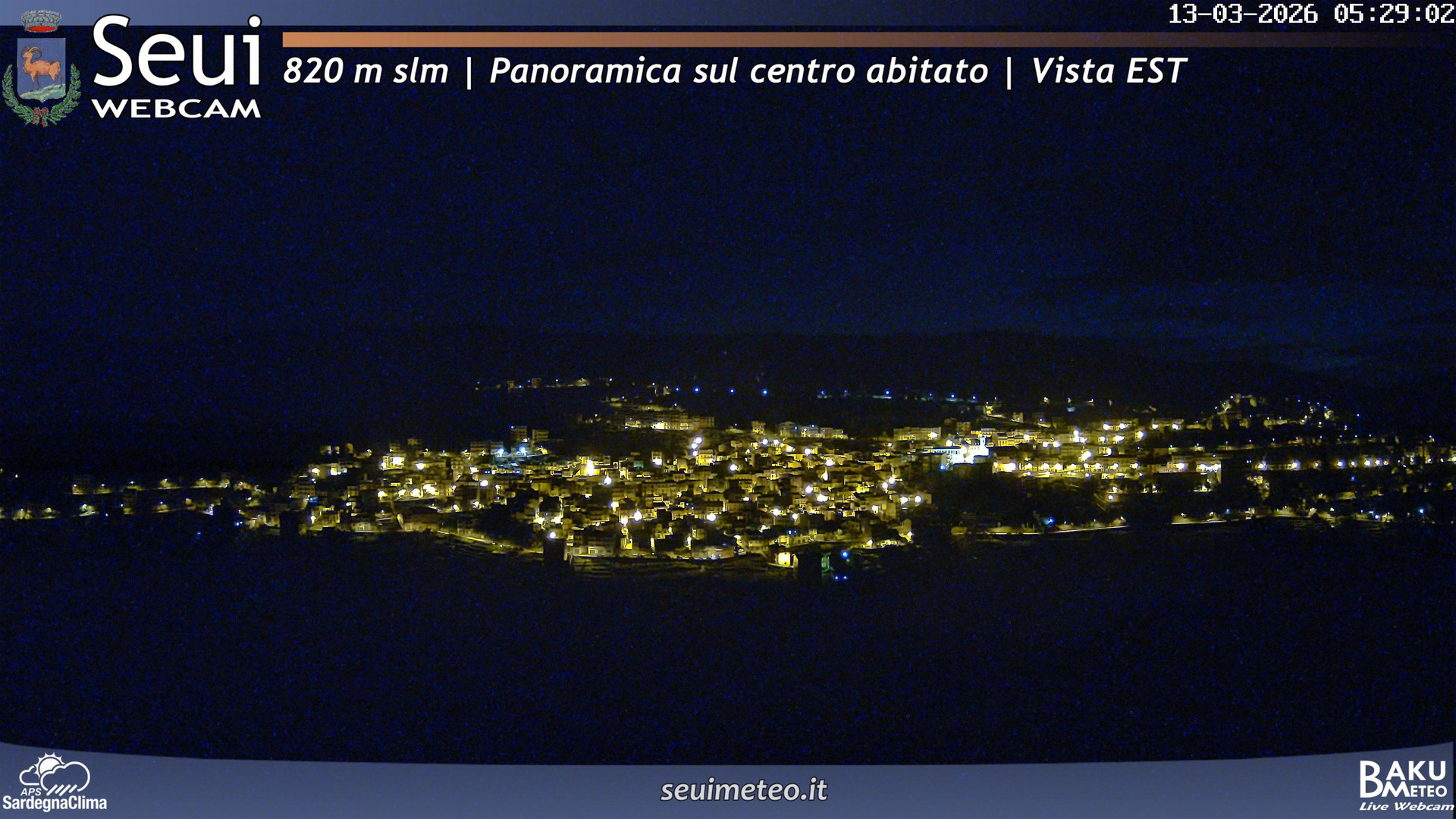 time-lapse frame, Seui Cuccaioni webcam